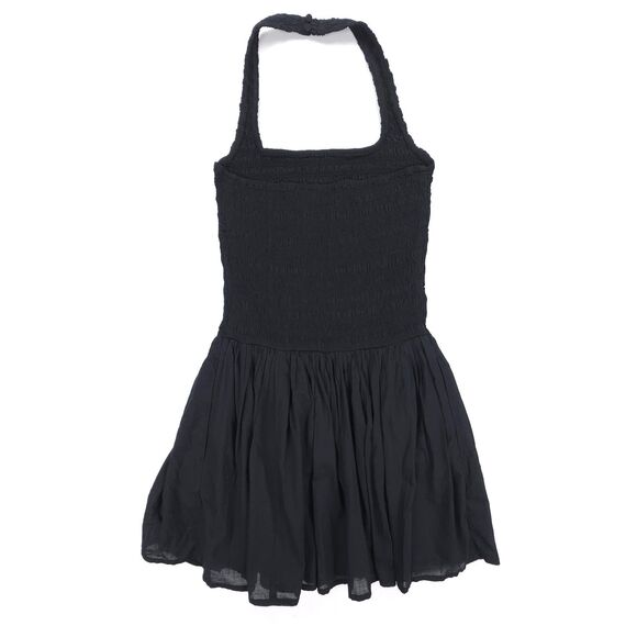 NEW Abercrombie Drop Waist Smocked Mini Dress Coquette Lolita 90s Y2k Soft Girl - Picture 5 of 7